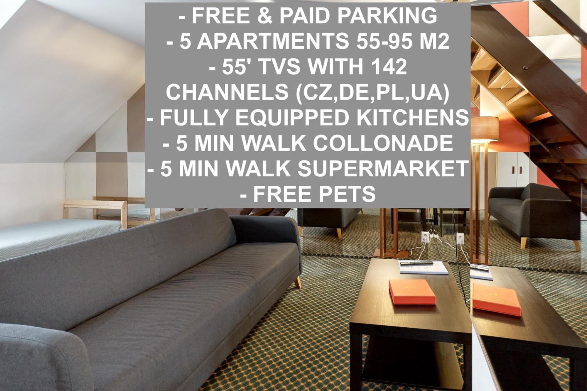 Excellent Apartments In Spa City Center 5 Min Walk From The Colonnade Karlovy Vary Dış mekan fotoğraf